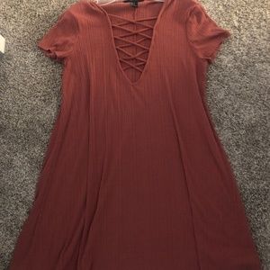 Mauve pink dress